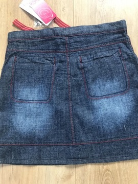 Spódniczka jeans 134