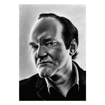 Quentin Tarantino portret na zamówienie A4 A3