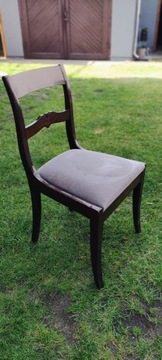 Krzesło zabytkowe, tapicerowane