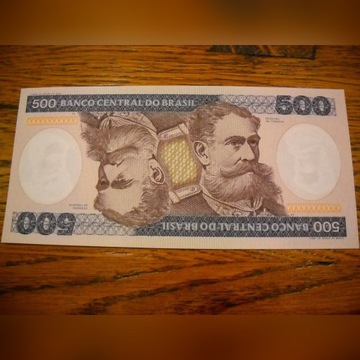 *** 500 CRUZEIROS BRAZYLIA STAN UNC! ***