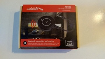 Audiocore AC820 Adapter bluetooth 2 w 1 