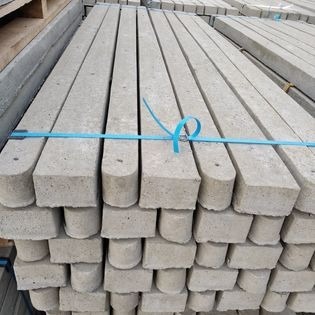 Słupk betonowy  do siatki  200cm- PRODUCENT 