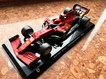 Model Ferrari SF21 Charlesa Leclerca 2021