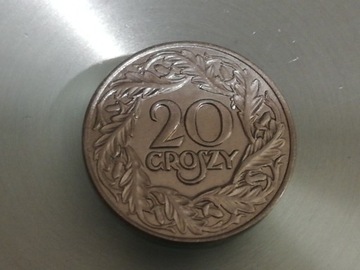 Moneta 20 groszy z 1923r