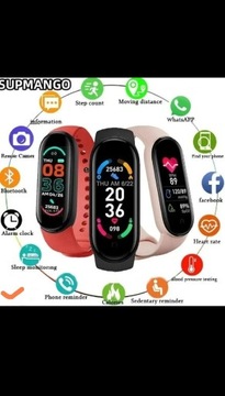 Smartwatch M5 ruch zegarek Step Bluetooth 