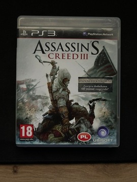 Assassin's Creed 3 III PS3 POLSKI