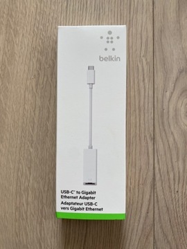 Przejściówka Belkin z USB-C na Gigabit Ethernet