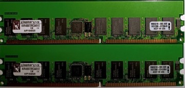 Pamięci DDR KVR400X72RC3A/512 - 1GB (2x512)