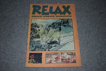 Magazyn komiksowy Relax 8 08 #8 Relaks Komiks 1977