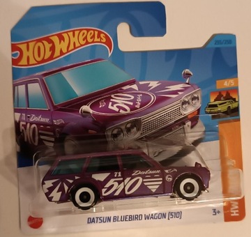 Hot wheels Datsun bluebird wagon 510