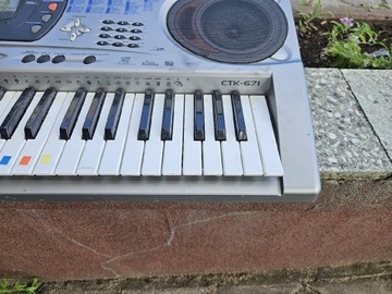 Keyboard organy klawisze Casio ctk 671