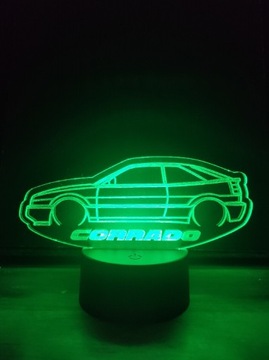 Personalizowana lampka LED RGB Volkswagen Corrado