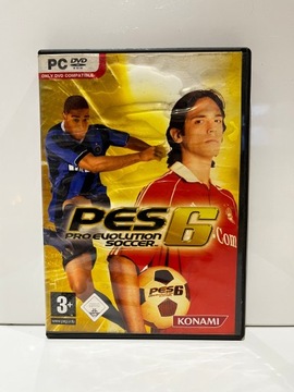 PES 6 Pro Evolution Soccer PC PL Płyta BDB+++