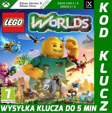 LEGO Worlds PL XBOX ONE S I X I SERIES S I X KLUCZ