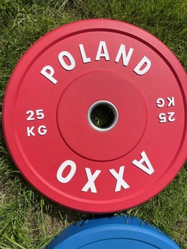 Obciążenie olimpijskie AXXO bumper 2 x 25 kg