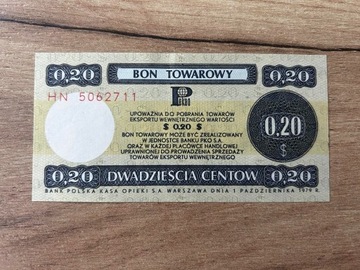 20 centów – 1979 r. - ser.HN – stan 1/1- 