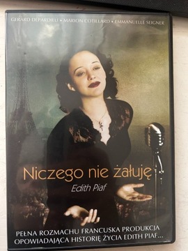 Niczego nie żałuję Edith Piaf DVD 