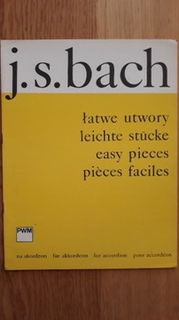 J.S.Bach, Łatwe Utwory, na akordeon