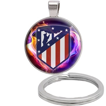 Brelok do kluczy/ka - Atletico Madrid - Dwustronny