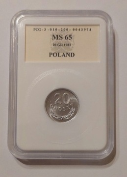 20 groszy 1981 PRL (st.1)