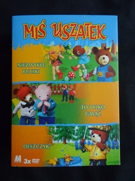 Miś Uszatek - 3x DVD - To tylko gałąź i inne