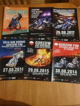 Programy zawodów Grand Prix Gorzów 2011-2020