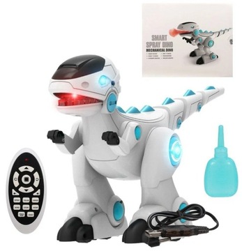 INTERAKTYWNY STEROWANY DINOZAUR ROBOT ZIEJE DYMEM