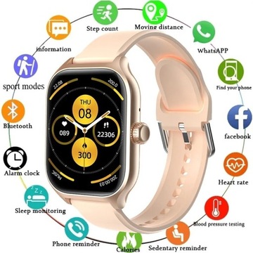 Smartwatch HIT 2024 CUKIER EKG TELEFON + GRATIS!