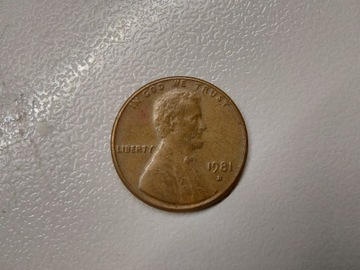 1 cent D 1981 USA