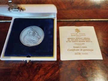 Medal Papież XXIV rocznica pontyfikatu