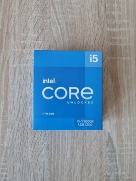Procesor Intel Core i5-11600K, 3,9 GHz, LGA 1200