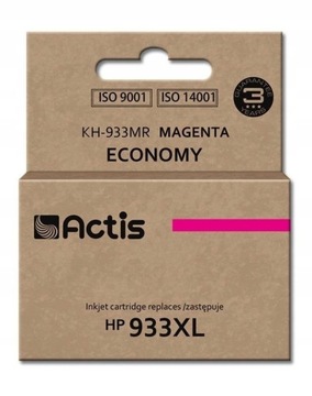 Tusz ActiveJet KH-933MR do HP czerwony (magenta)