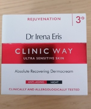 Clinic Way 3 krem na noc Dr Irena Eris 