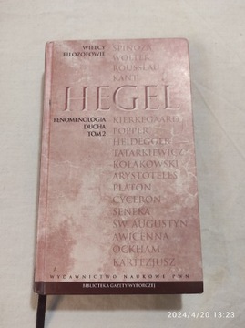 Hegel  Fenomenologia ducha Tom 2 