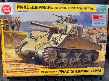 Czołg średni Sherman  M4A2   Zvezda