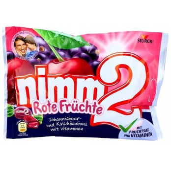 Nimm2 Rote Fruchte - Słoneczny Sad 429g z Niemiec 