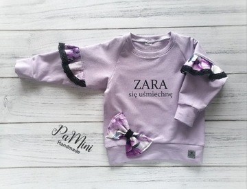 Nowa bluza PaMini handmade Zara się uśmiechnę  r92