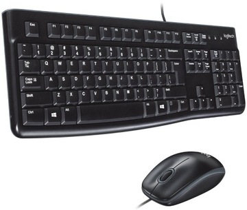 Zestaw klawiatura membranowa + mysz Logitech MK120