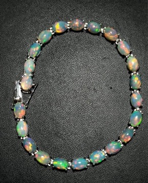 Opal Ethiopia bransoletka . Oryg. Opal etjopski 