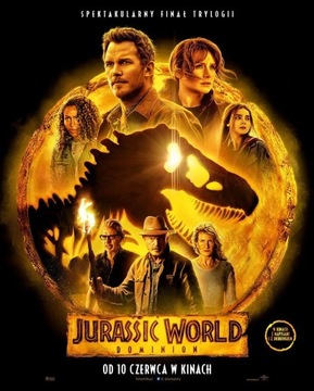 Jurassic World Dominion Plakat Kinowy Orginalny 
