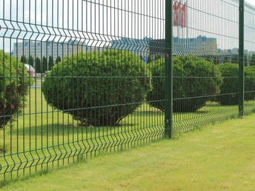 Zestaw ogrodzenie panelowe + podmurówka