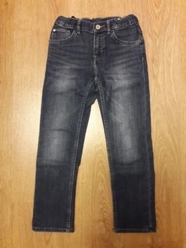 H&M spodnie jeansowe chłopięce r.128