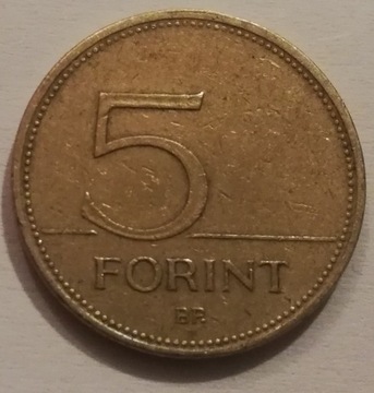 Węgry 5 forintów 1993