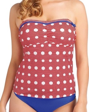 Strój kąpielowy Tankini 65/70F majtki S/M