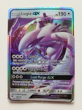 Karta Pokemon Lugia GX 159/214