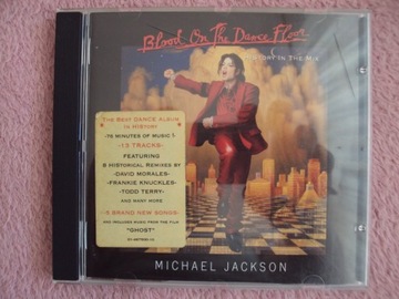 CD MICHAEL JACKSON BLOOD ON THE DANCE FLOOR 