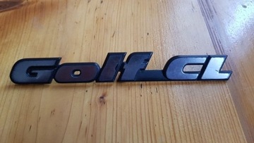 Emblemat VW Golf II CL 1990 rok