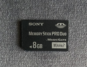 Karta pamięci Memory Stick Pro Duo SONY 8 gb