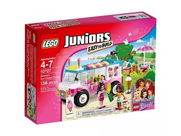 LEGO JUNIORS 10727 - FURGONETKA Z LODAMI