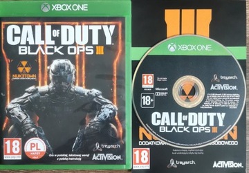Call of Duty Black Ops III na Xbox One/series X. Komplet po Polsku. 